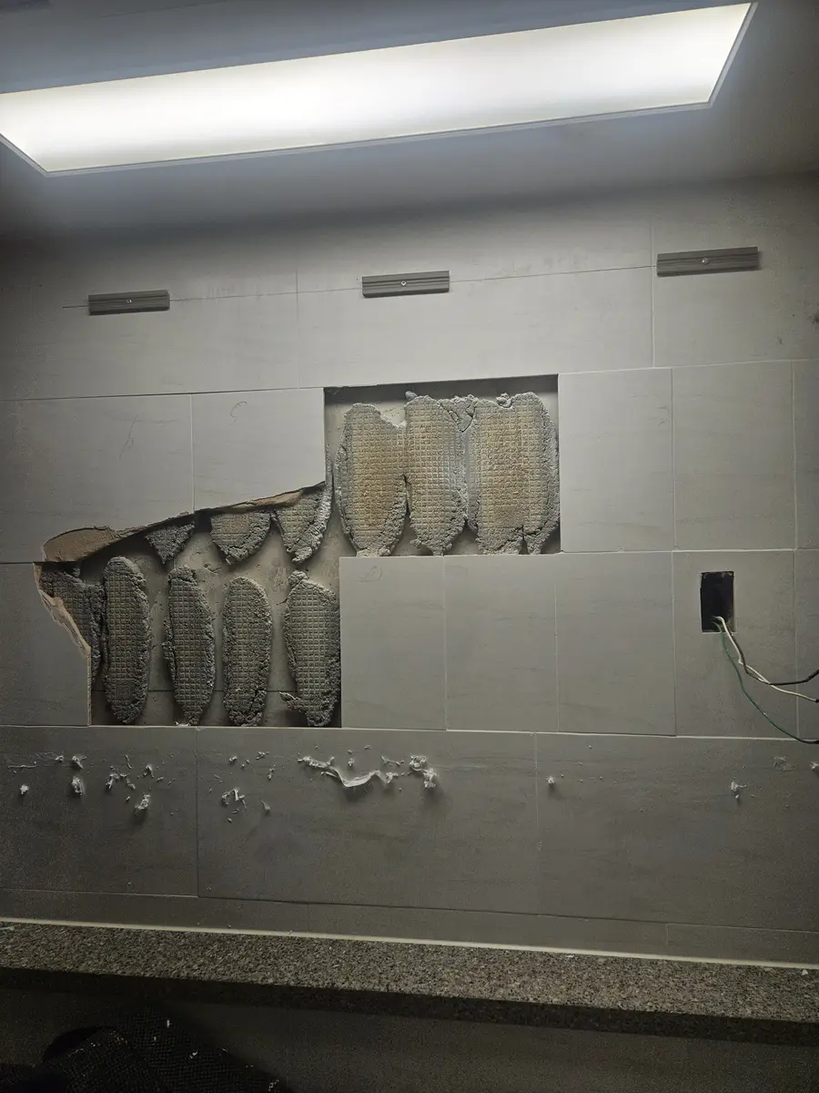 원주 화장실벽타일교체 시공 전
