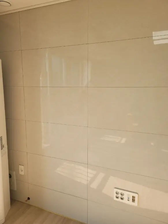 하남 벽타일재접착 시공 후